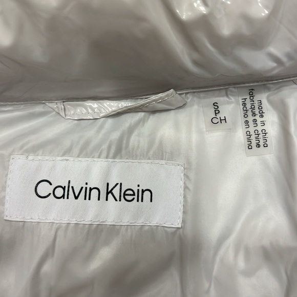 Calvin Klein Women's Chevron Quilting Casual Lightweight Jacket SZ S - Picture 12 of 16